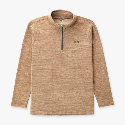 AFTCO Coastal Layer 1/4 Zip Rubber Heather