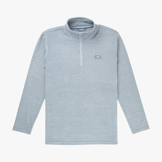 AFTCO Youth Vista 1/4 Zip Heather Gray