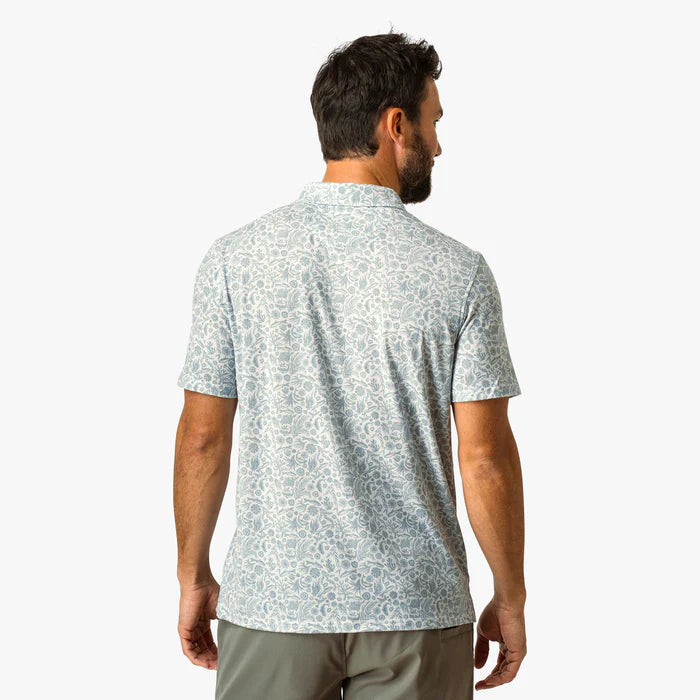 AFTCO Qualifier Polo Oyster Grey