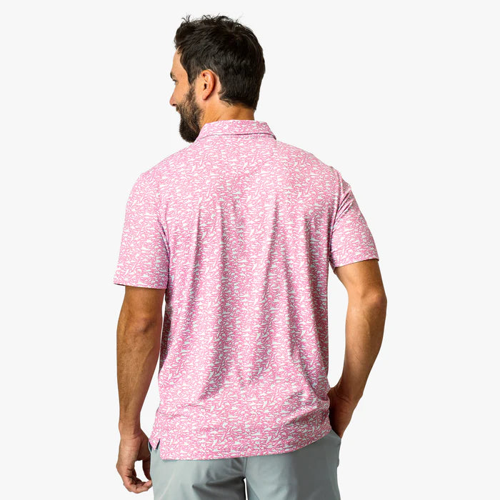 AFTCO Boatbar Polo Wild Rose