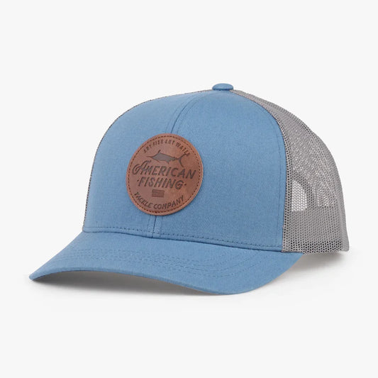 AFTCO Lemonade Trucker Hat Slate Blue