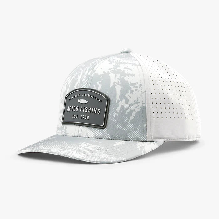 AFTCO Deuce Hat Silver Storm Camo