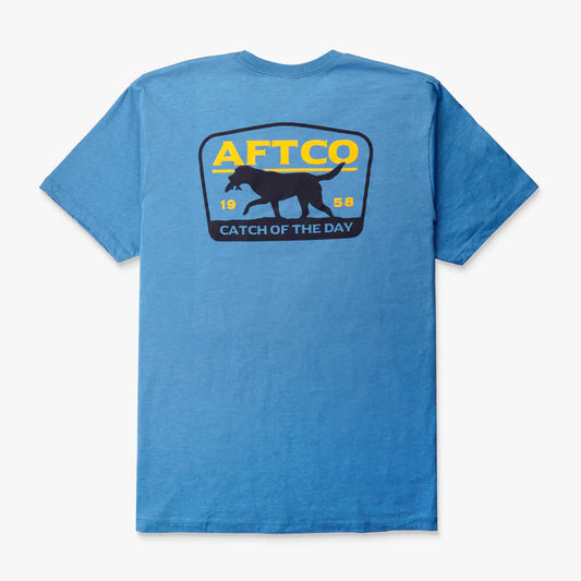 AFTCO SS TShirt Azure