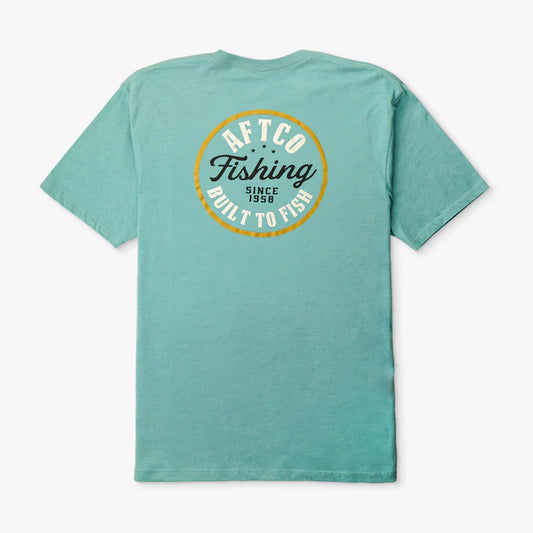 AFTCO T-Shirt Noon Aquifer Heather