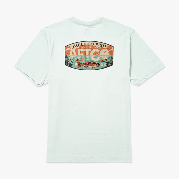 AFTCO SS T-Shirt Grass Flat
