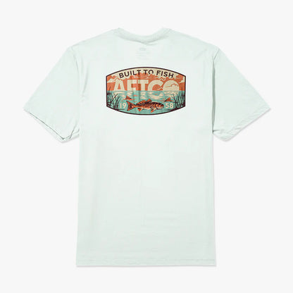 AFTCO SS T-Shirt Grass Flat