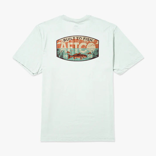 AFTCO SS T-Shirt Grass Flat