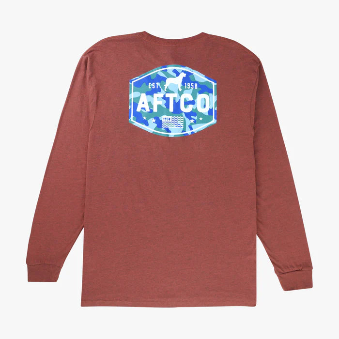 AFTCO LS TShirt Best Friend Brick
