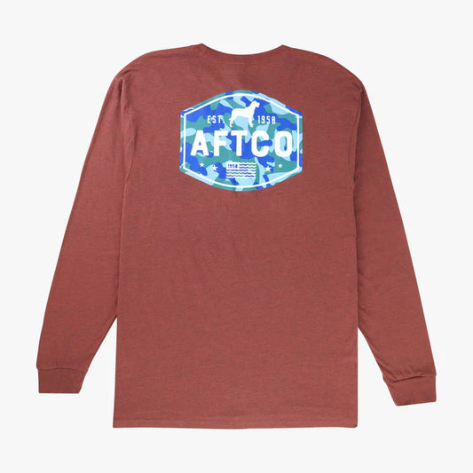 AFTCO LS TShirt Best Friend Brick