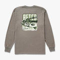 AFTCO LS TShirt Gamble Bungee Cord Heather