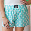 Lulu Mac Poka Dot Shorts Mint