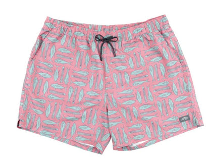 AFTCO Strike Swim Shorts Rose Dawn