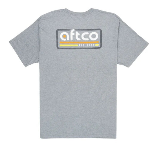 AFTCO Fade T-Shirt Graphite Heather