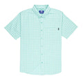 AFTCO Dorsal SS Button Down Ocean Wave