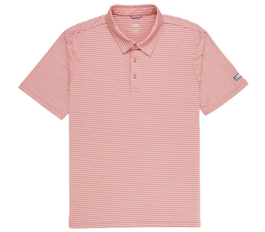 AFTCO Link Performance Polo Rose Dawn