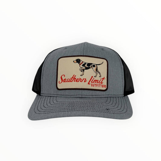 Dog Pointer Lt Grey Black