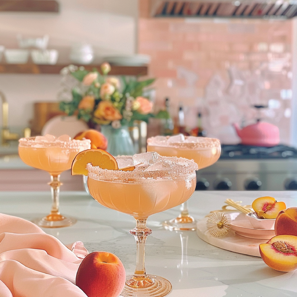 Natural Peach Margarita - Mixer