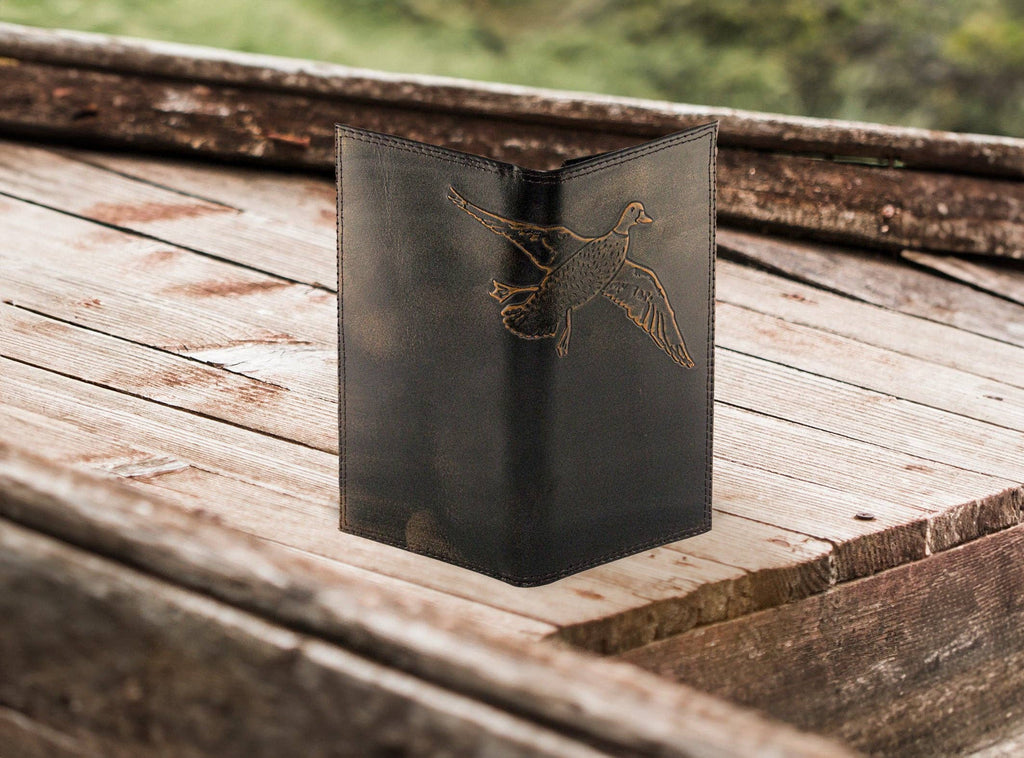 Zep-Pro Leather Tall Wallet - Mallard