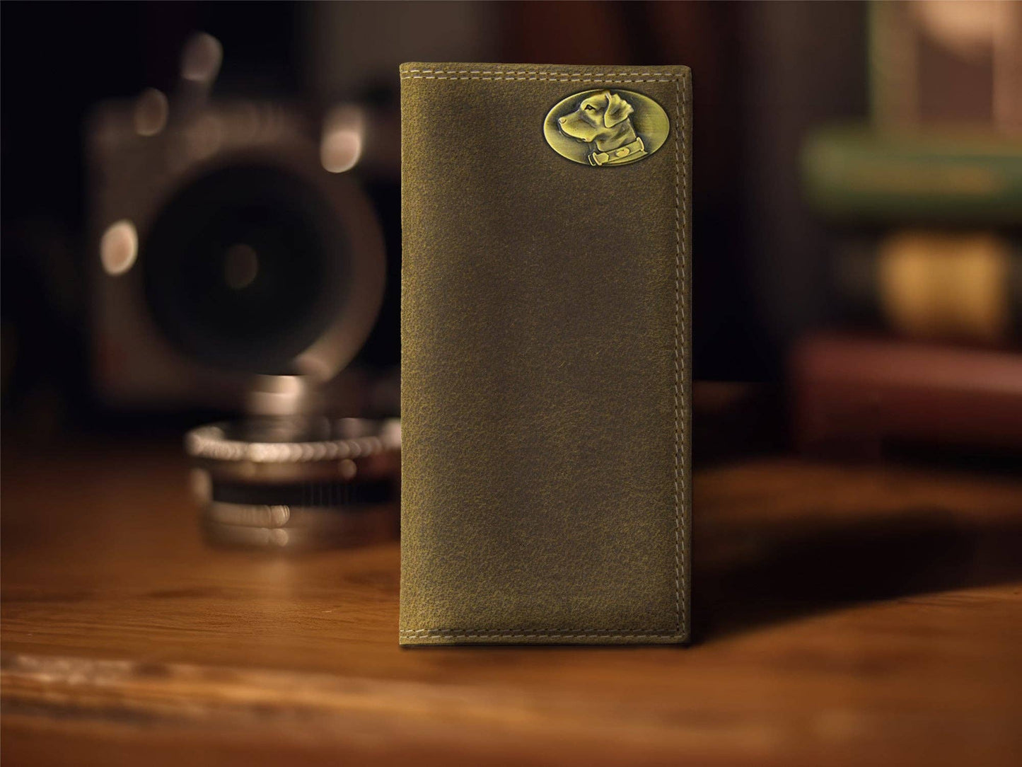 Zep-Pro Leather Tall Wallet - Lab