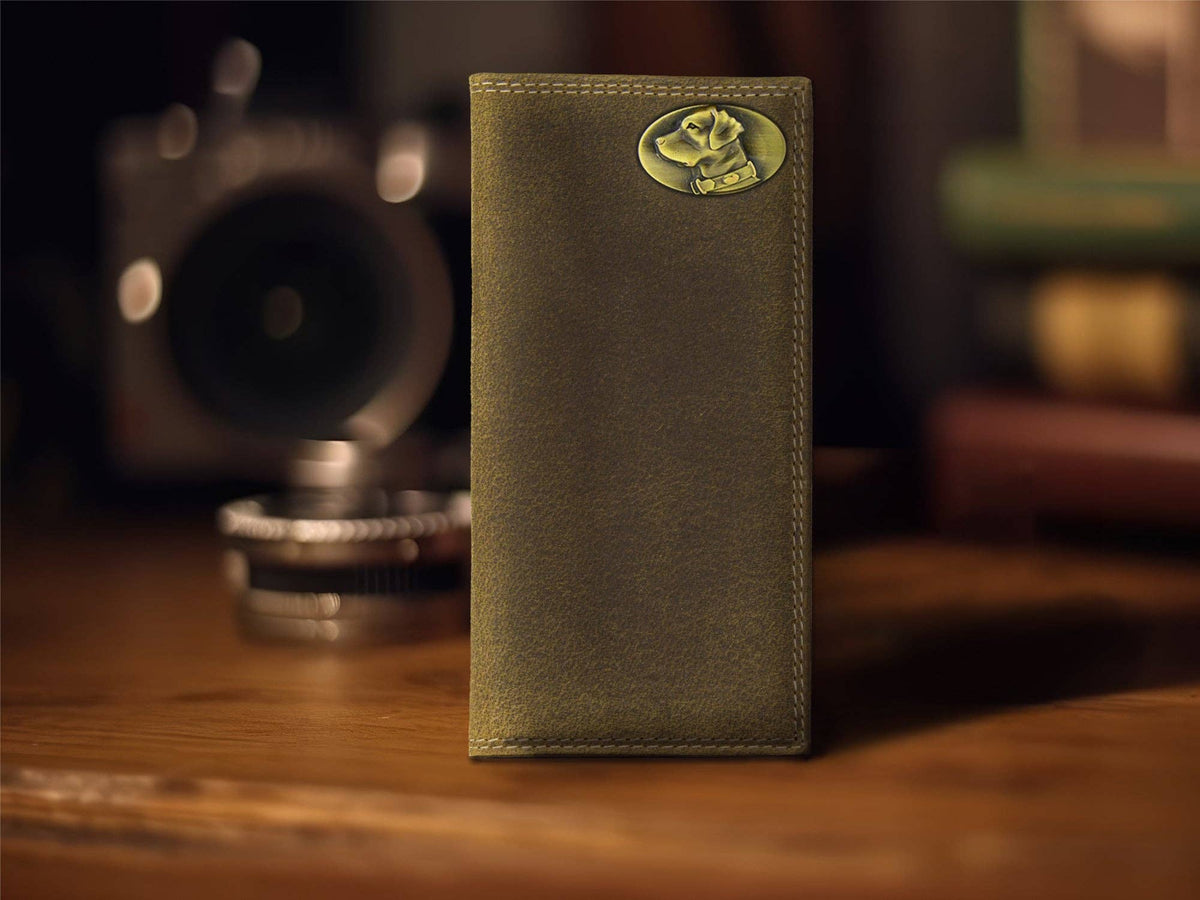 Zep-Pro Leather Tall Wallet - Lab