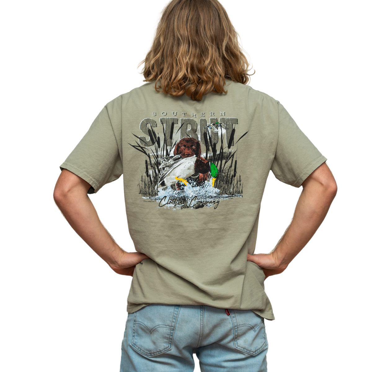 Southern Strut Boykin Mallard Tee