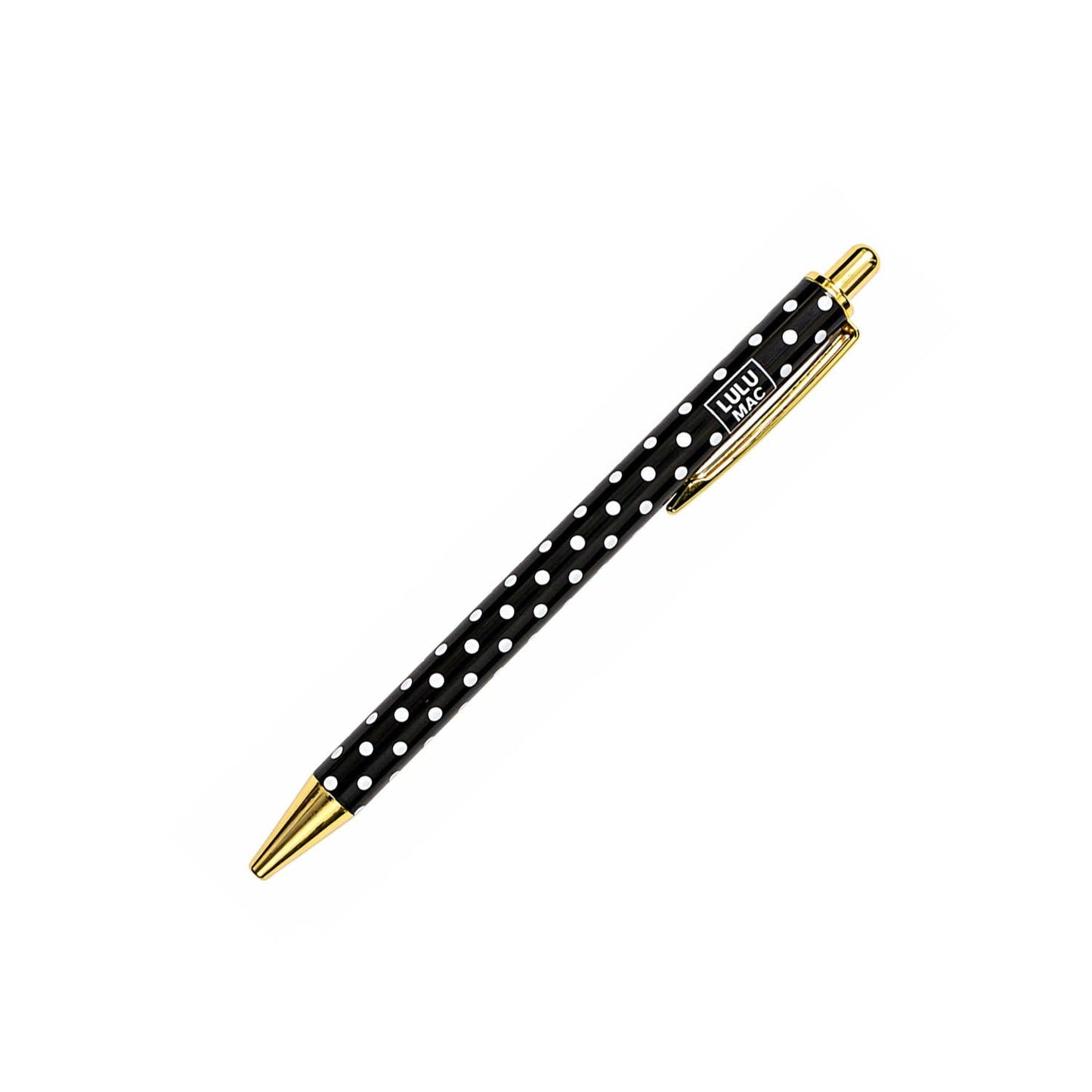Lulu Mac Black/White Dot Ink Pen