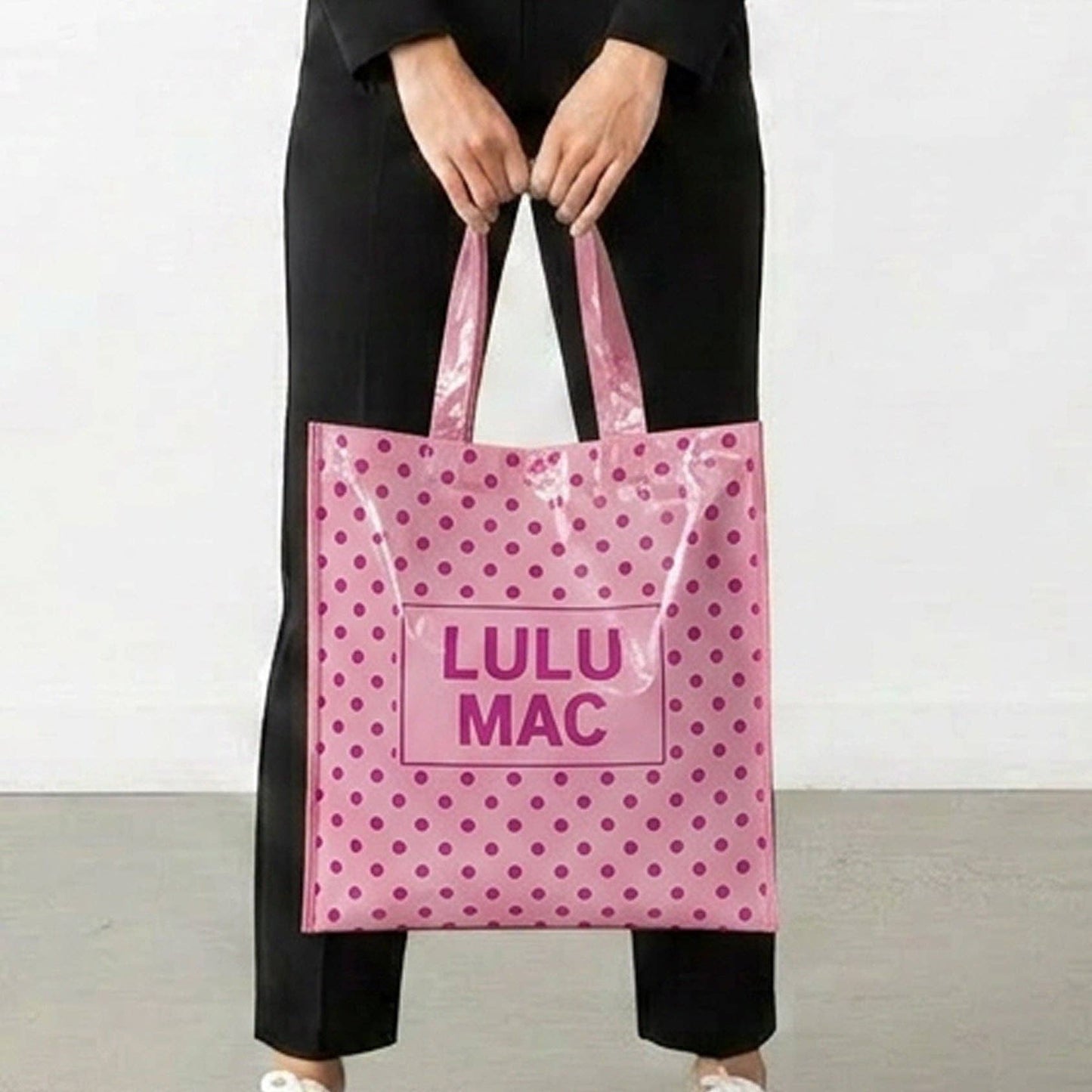 Lulu Mac Tote, Lt Pink/Hot Pink