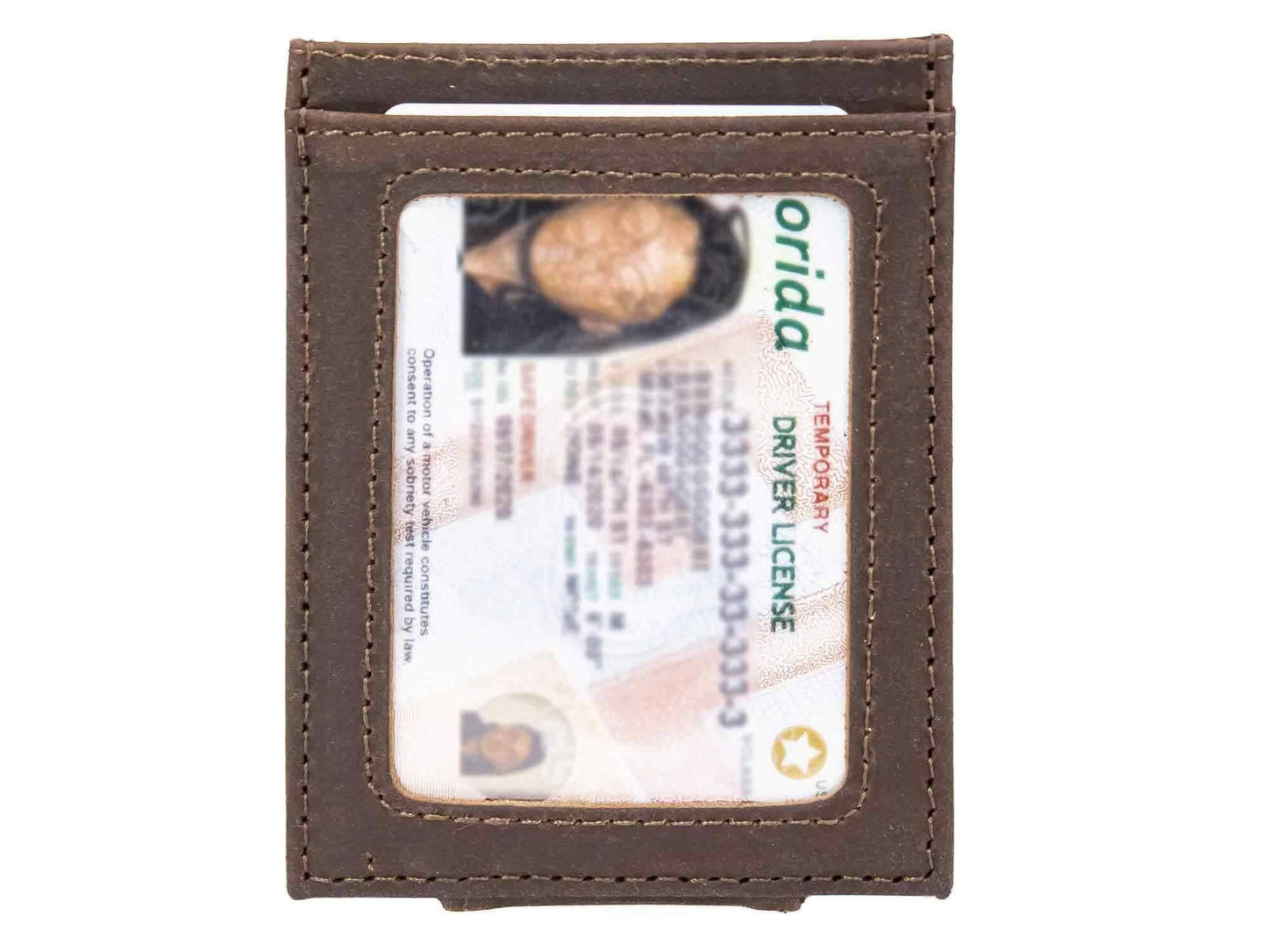 Zep-Pro Leather Magnetic Wallet - Georgia