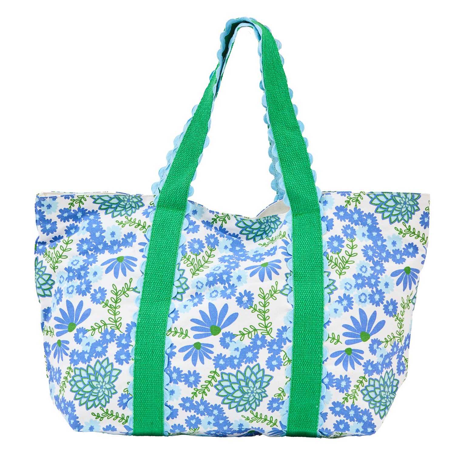Capri Carryall Tote Daisy Chain White