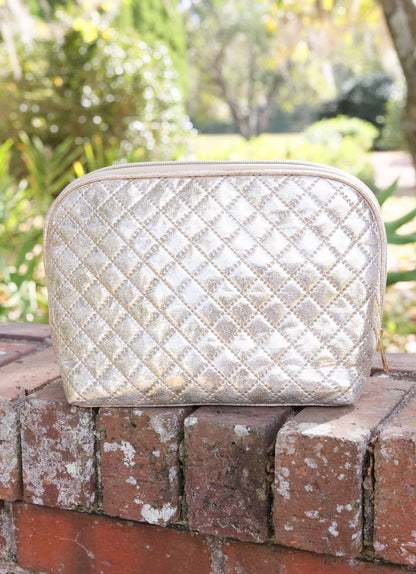 Caroline Hill Large Pouch Champagne Pop