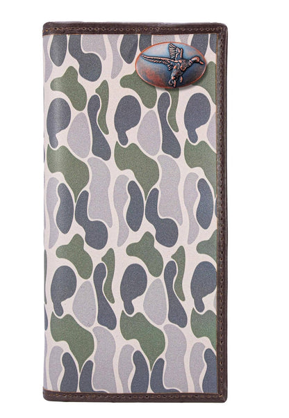 Zep-Pro Camo Tall Wallet - Mallard