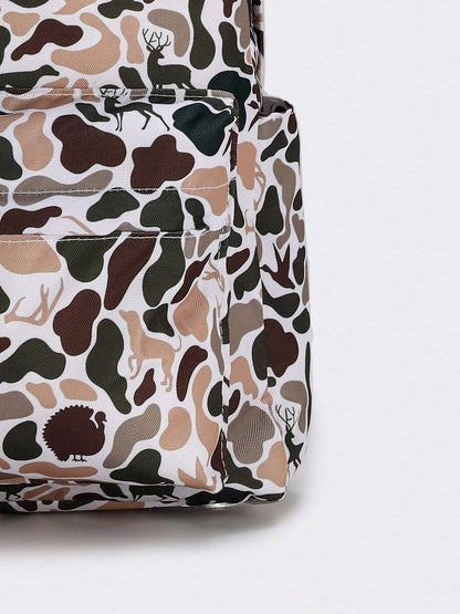Kids Camo Hunting Print Backpack