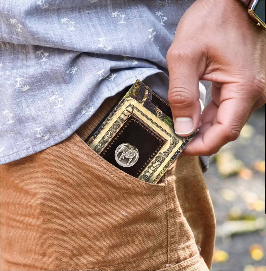 Zep-Pro Leather Mossy Oak Georgia Bulldogs wallet