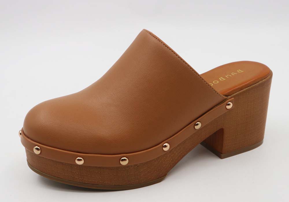 Casual Clog Mule Heels