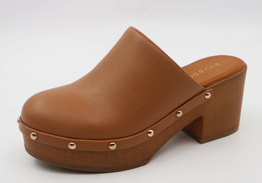 Casual Clog Mule Heels