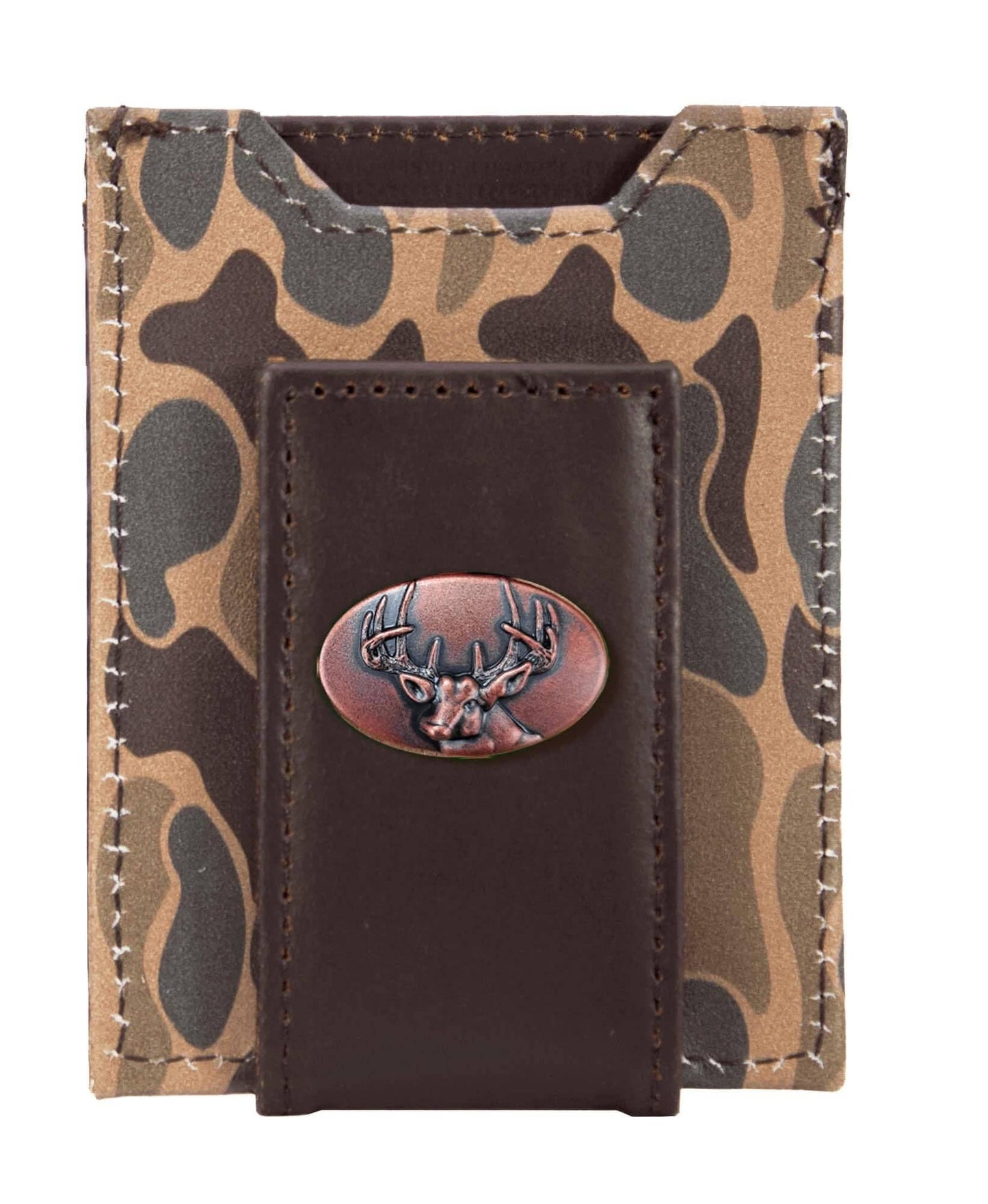 Zep-Pro Camo Magnetic Wallet - Buck