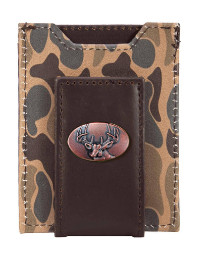 Zep-Pro Camo Magnetic Wallet - Buck