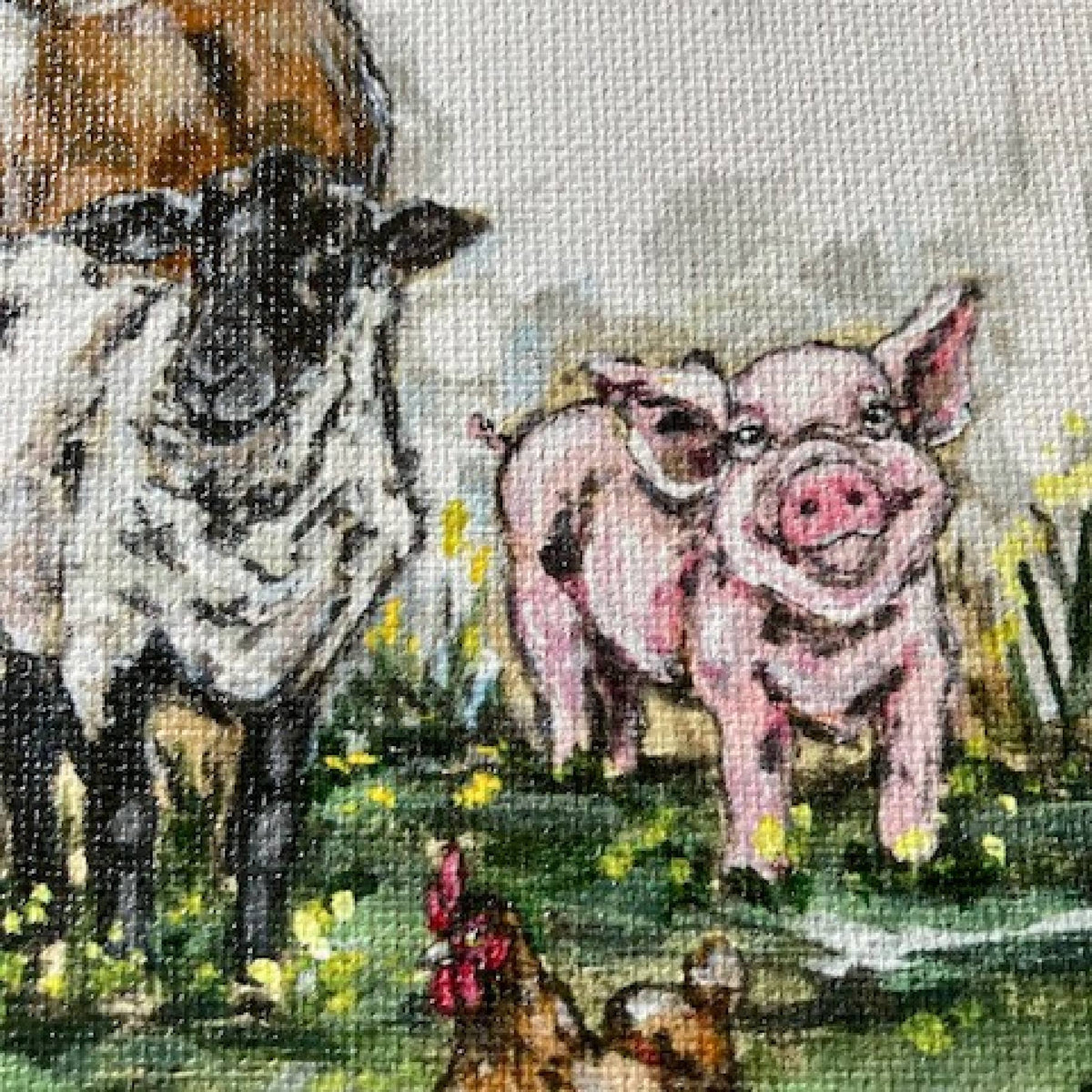 Farm Animal Canvas