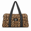Lulu Mac Puffer Duffle Leopard