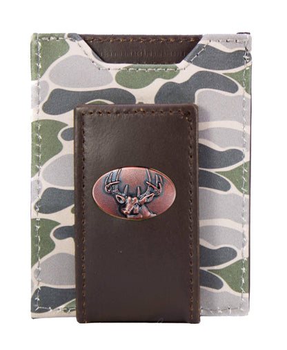 Zep-Pro Camo Magnetic Wallet - Buck