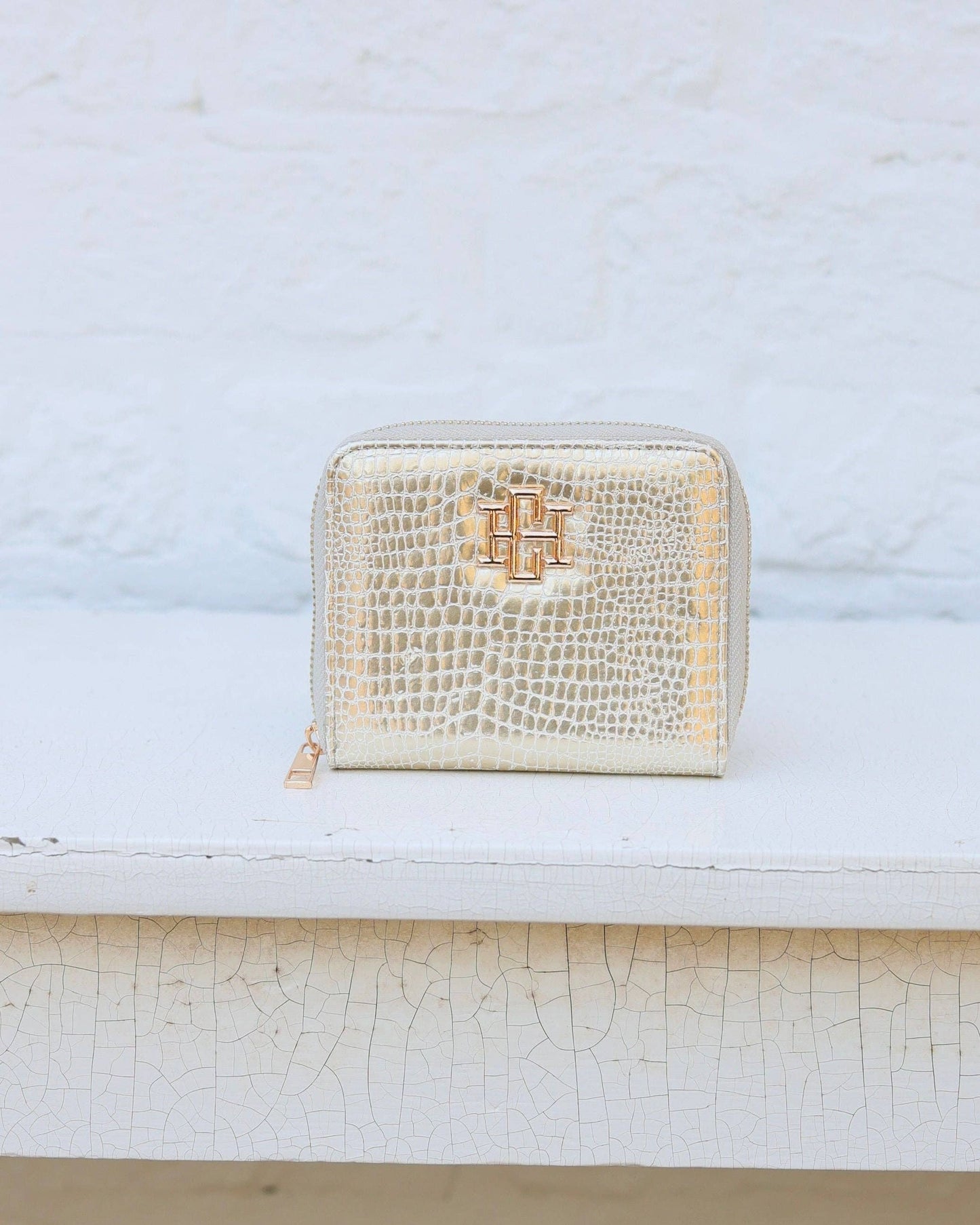 Caroline Hill Blakely Gold Wallet