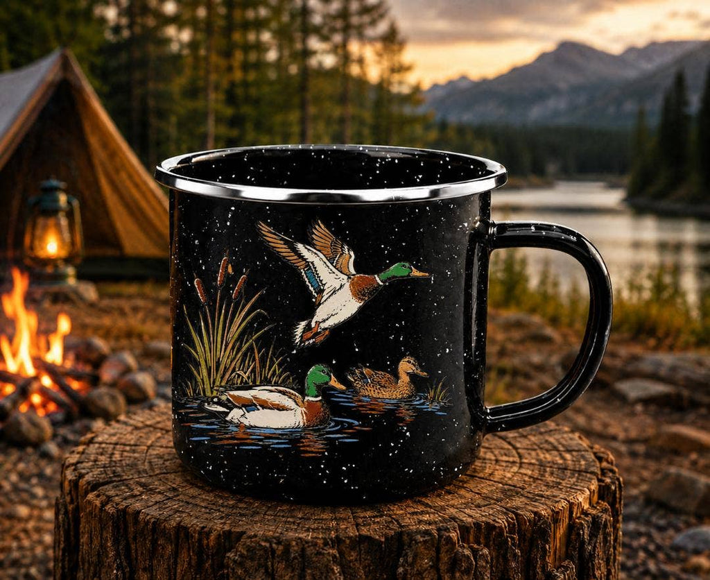 Flying Ducks Camp Mug