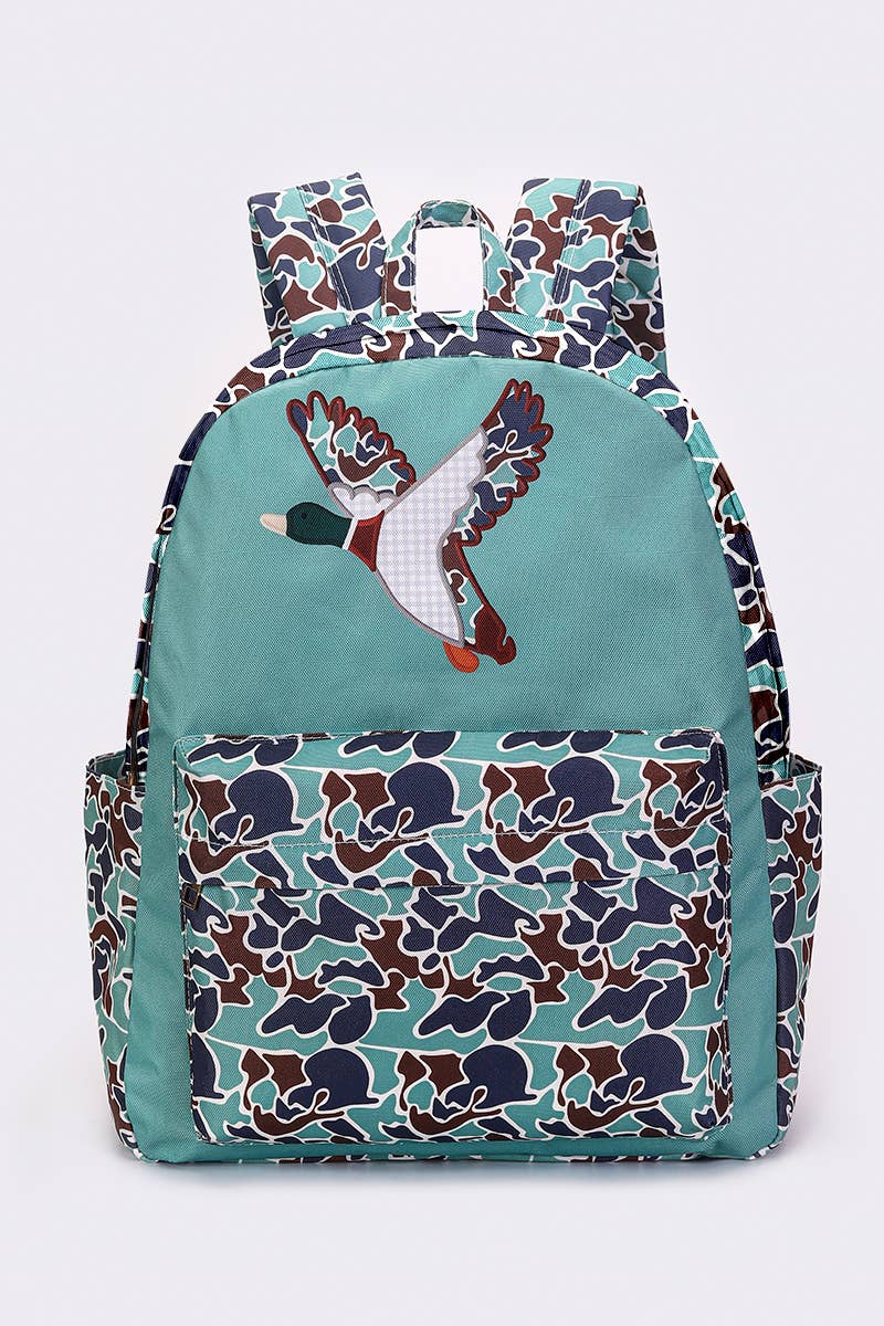 Youth Camo Duck Backpack
