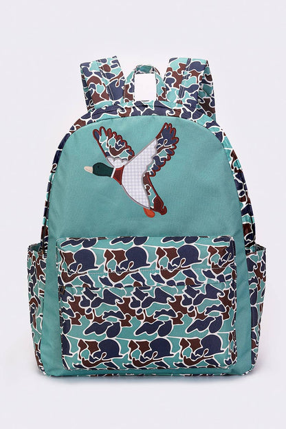 Youth Camo Duck Backpack
