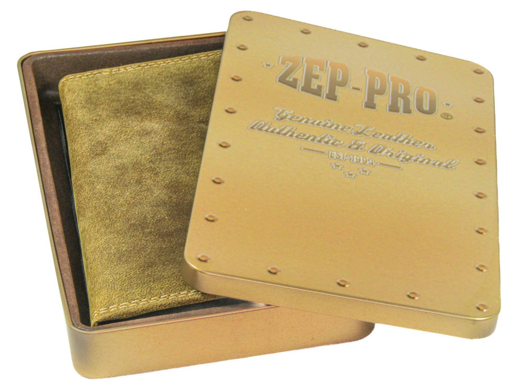 Zep-Pro Leather Tall Wallet - Lab