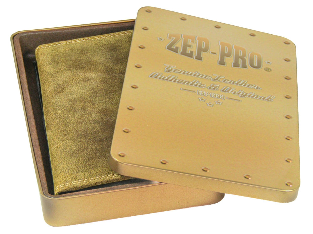 Zep-Pro Leather Tall Wallet - Lab