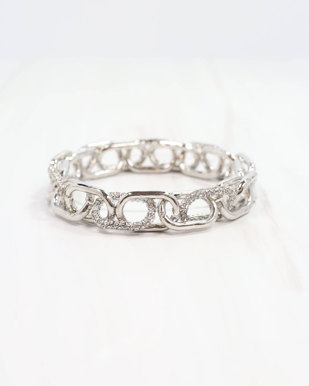 Caroline Hill Currie Link Silver Bracelet