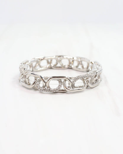 Caroline Hill Currie Link Silver Bracelet