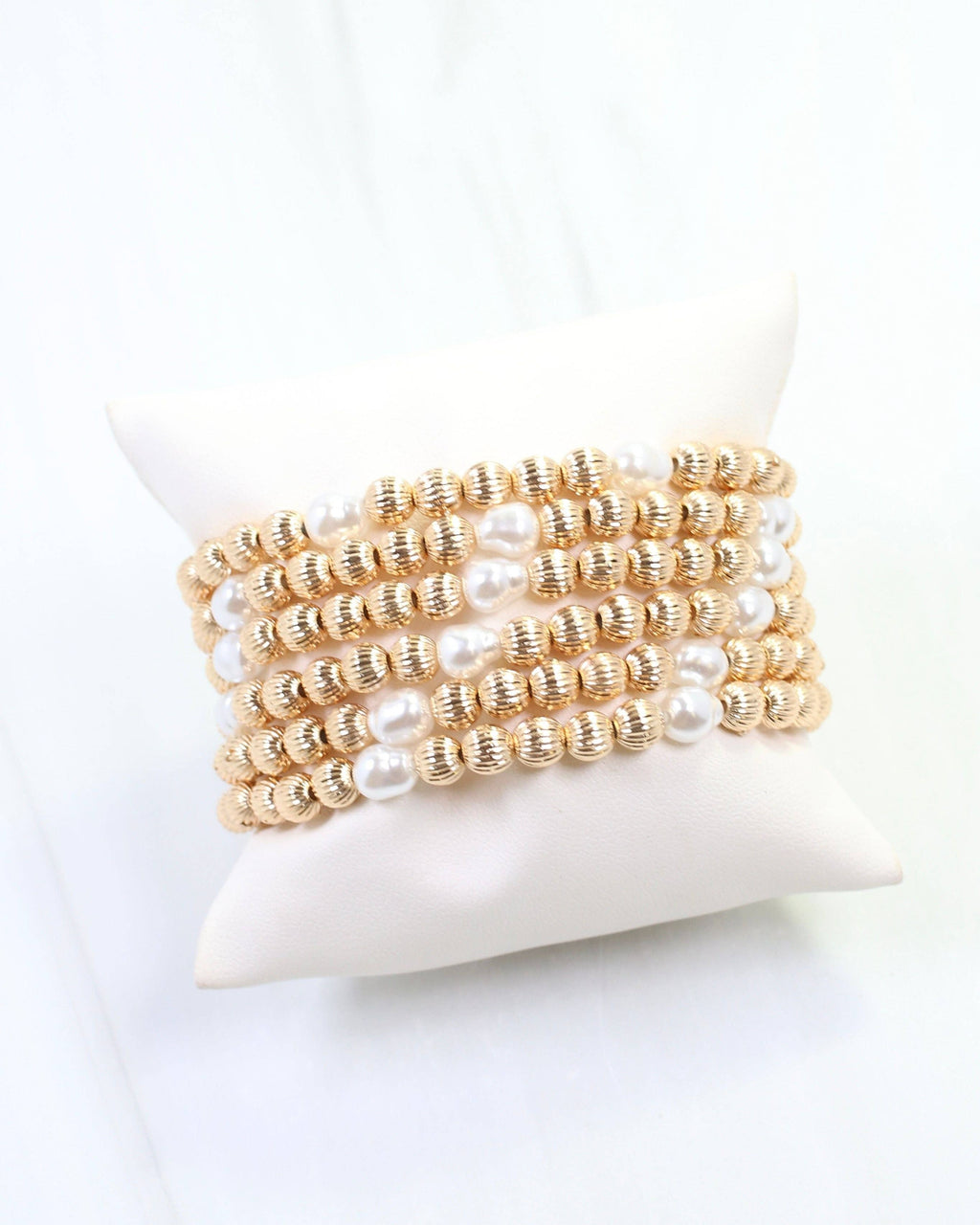 Caroline Hill Cambria Gold Bracelet Set