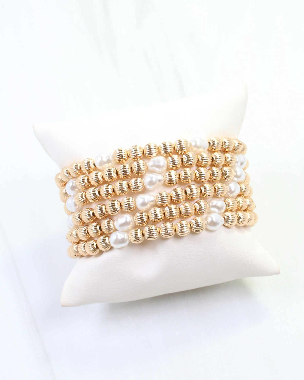 Caroline Hill Cambria Gold Bracelet Set